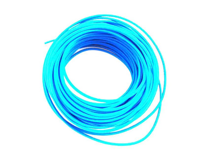 Volt Tech Pure Blue 25' Braided Wire - Durable Electrical Cable with Flexible Design by Volt Tech