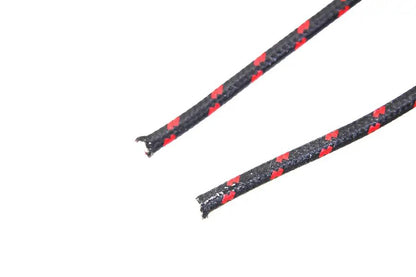 Volt Tech Black with Red Dot 25' Braided Wire - Durable Electrical Cable by Volt Tech