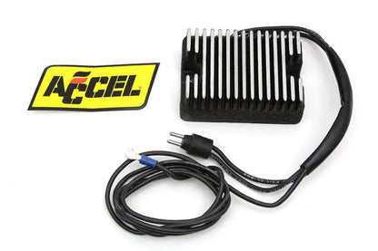 Accel Black Voltage Regulator for Harley Davidson XL (Part Number 201123B) by Accel