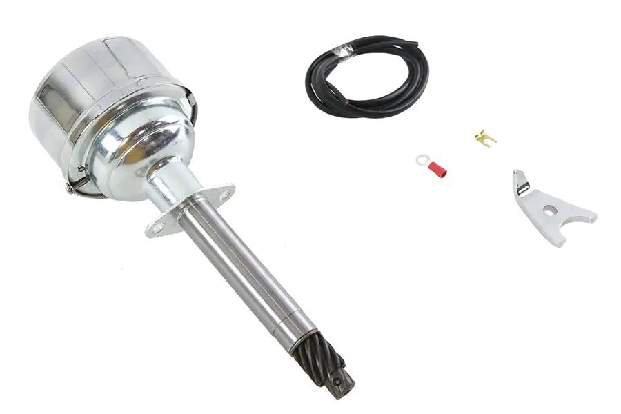V-Twin Overhead Valve Auto Advance Distributor Zinc for Harley Davidson EL & FL Models by V-Twin