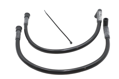 Ultima 18-695 8mm FLH Spark Plug Wire Set Black