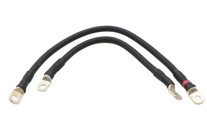 Ultima Premium Battery Cable Set Black for Harley Davidson – 14 Inch X-Long Cables, Set of 2 by Ultima