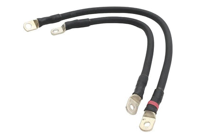 Ultima Premium Battery Cable Set Black for Harley Davidson – 14 Inch X-Long Cables, Set of 2 by Ultima