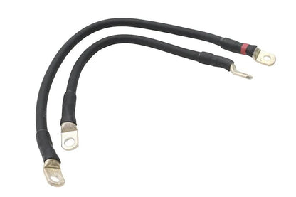 Ultima Premium Battery Cable Set Black for Harley Davidson – 14 Inch X-Long Cables, Set of 2 by Ultima