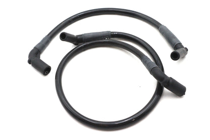 Ultima 8mm High Performance Spark Plug Wire Set for Harley Davidson - Black (Part #18-773)