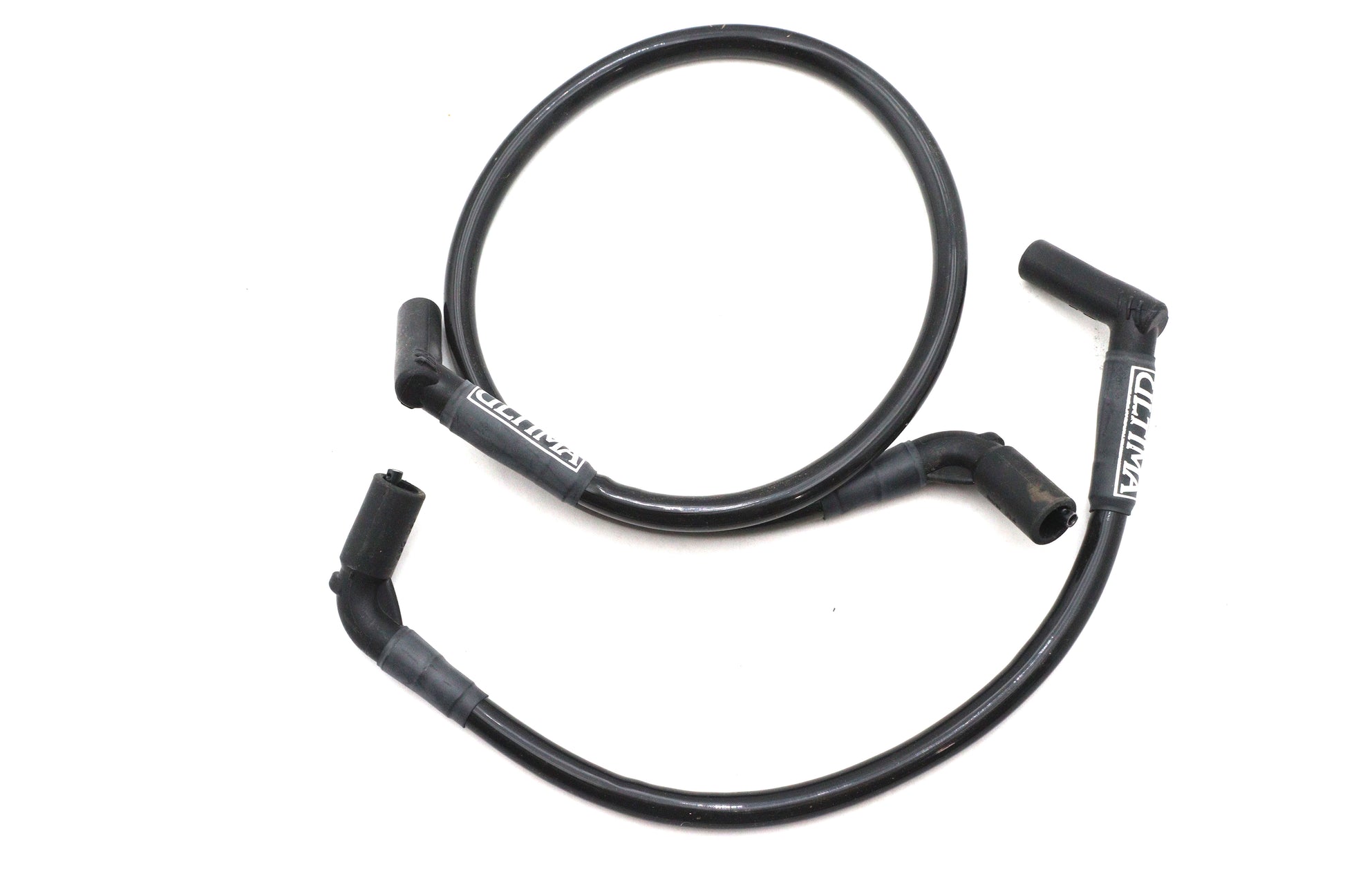 Ultima 8mm High Performance Spark Plug Wire Set for Harley Davidson - Black (Part #18-773)