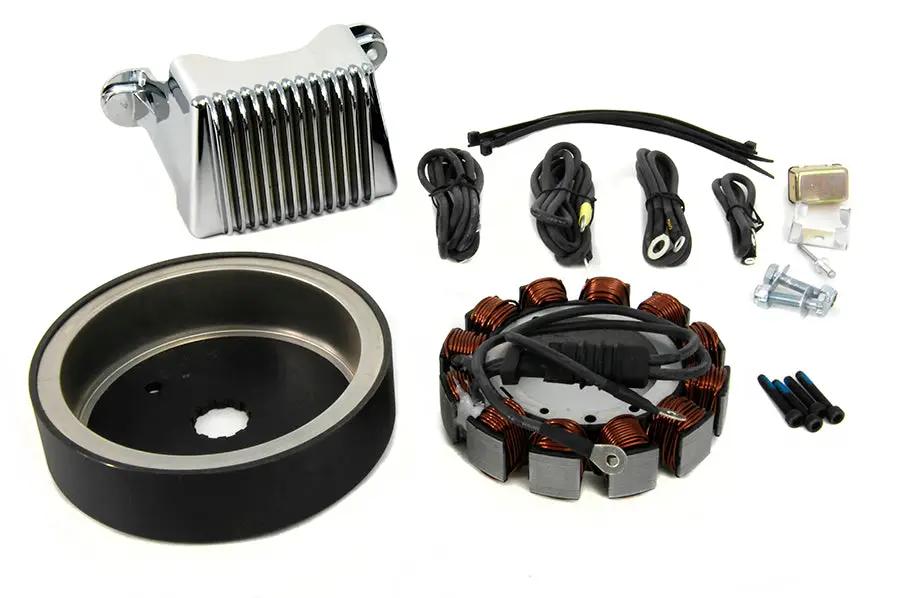 Volt Tech Alternator Charging System Kit 45 Amp for Harley Davidson FLT Models by Volt Tech