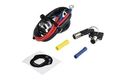Volt Tech Barrel Key Ignition Switch with Mounting Ring for Harley Davidson FX (Part #74400A) by Volt Tech