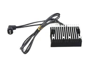 Volt Tech Regulator Black for Harley Davidson FLT and FXD Models (Part Number 74519-88B) by Volt Tech