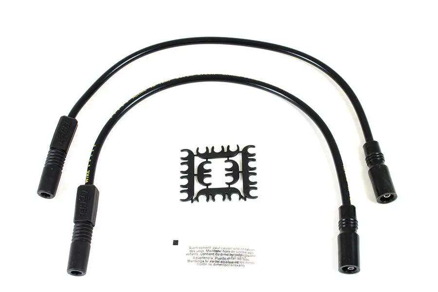 Accel 8mm Stainless Steel Spiral Core Ignition Wire Set for Harley Davidson XL and FLT Models - Part #171098-K by Accel