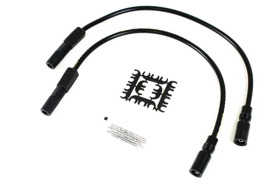 Accel 8mm Stainless Steel Spiral Core Ignition Wire Set for Harley Davidson XL and FLT Models - Part #171098-K by Accel