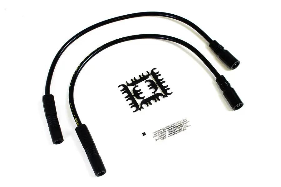 Accel 8mm Stainless Steel Spiral Core Ignition Wire Set for Harley Davidson XL and FLT Models - Part #171098-K by Accel