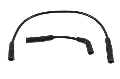 Accel 8mm S/S Spiral Core Ignition Wire Set Black for Harley Davidson XL - Part Number 171110K by Accel