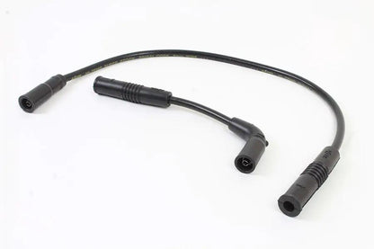 Accel 8mm S/S Spiral Core Ignition Wire Set Black for Harley Davidson XL - Part Number 171110K by Accel
