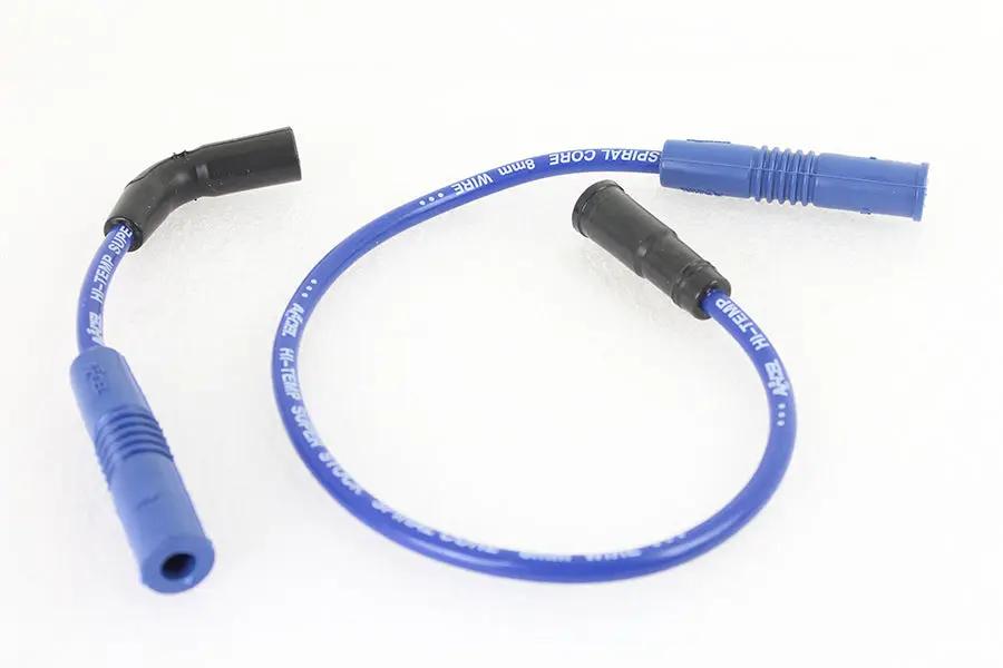 Accel 8mm S/S Spiral Core Ignition Wire Set Blue for Harley Davidson XL (Part #171110B) by Accel