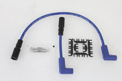 Accel 8mm S/S Spiral Core Ignition Wire Set Blue for Harley Davidson FXST (Part #171100-B) by Accel