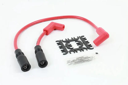 Accel 8mm S/S Spiral Core Ignition Wire Set Red for Harley Davidson FXST (Part #171100-R) by Accel
