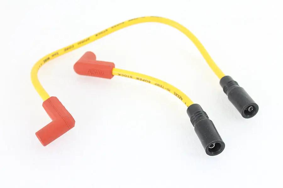 Accel 8mm S/S Spiral Core Ignition Wire Set Yellow for Harley Davidson FXST (Part Number 171100-Y) by Accel