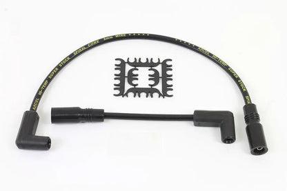 Accel 8mm S/S Spiral Core Ignition Wire Set Black for Harley Davidson FXD (Part Number 171097-K) by Accel