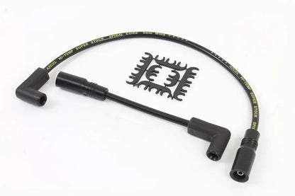 Accel 8mm S/S Spiral Core Ignition Wire Set Black for Harley Davidson FXD (Part Number 171097-K) by Accel