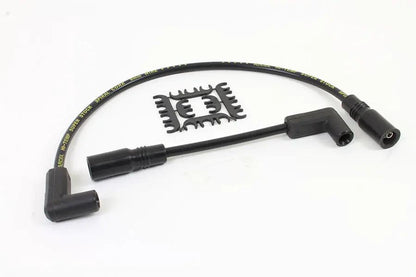 Accel 8mm S/S Spiral Core Ignition Wire Set Black for Harley Davidson FXD (Part Number 171097-K) by Accel