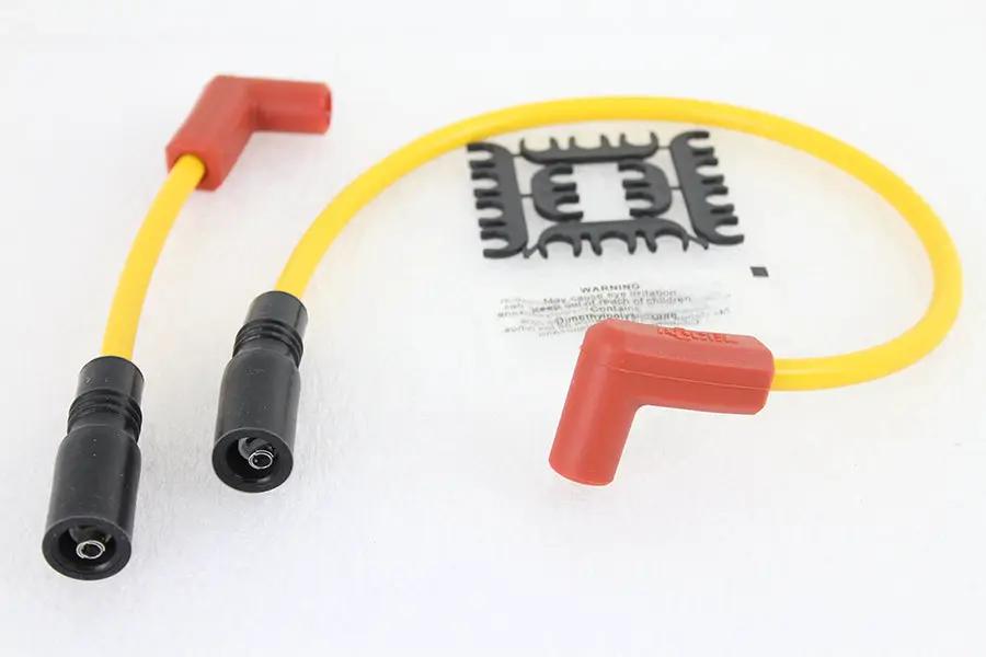 Accel 8mm Stainless Steel Spiral Core Ignition Wire Set for Harley Davidson FXD (Part #171097-Y) by Accel