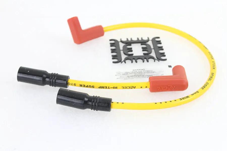 Accel 8mm Stainless Steel Spiral Core Ignition Wire Set for Harley Davidson FXD (Part #171097-Y) by Accel