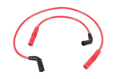 Accel 8mm S/S Spiral Core Ignition Wire Set Red for Harley Davidson FLT (Part #171111R) by Accel