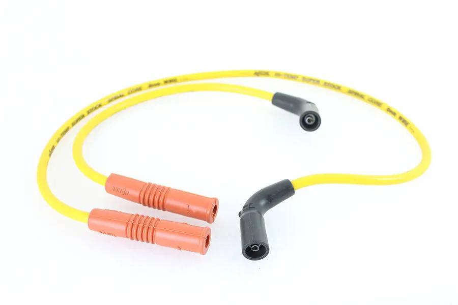 Accel 8mm S/S Spiral Core Ignition Wire Set for Harley Davidson FLT Models (Part #171111Y) by Accel