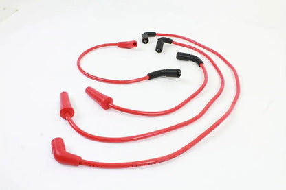 Accel 8mm S/S Spiral Core Ignition Wire Set in Red for Harley Davidson FLT (Part No. 171116-R) by Accel
