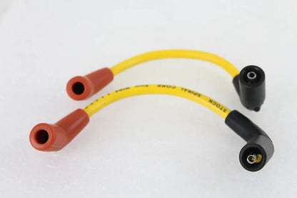Accel 8mm S/S Spiral Core Ignition Wire Set Yellow for Harley Davidson FXST by Accel