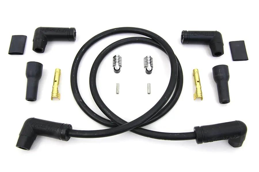 Accel Black 8.8mm Spark Plug Wire Kit Part Number 173083K by Accel