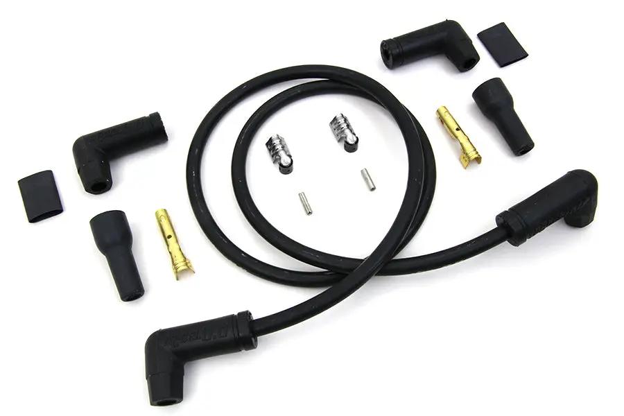 Accel Black 8.8mm Spark Plug Wire Kit Part Number 173083K by Accel