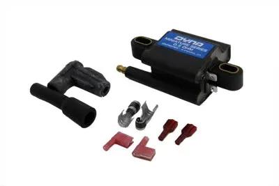 Dyna Tek DC12-2 Mini Coil Set for Dyna TC-88 Ignitions - 0.5 Ohms, Single Output Towers by Dyna Tek