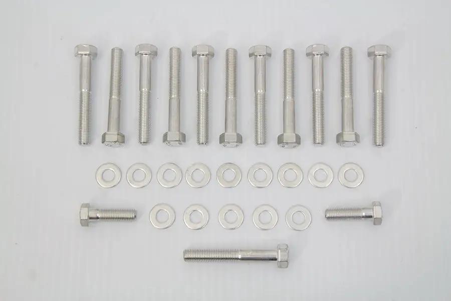 Colony Cadmium Rocker Box Screw Kit for Harley Davidson XL Models by Colony