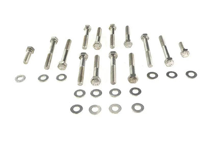 Colony Cadmium Plated Rocker Box Screw Kit for Harley Davidson XL Models by Colony