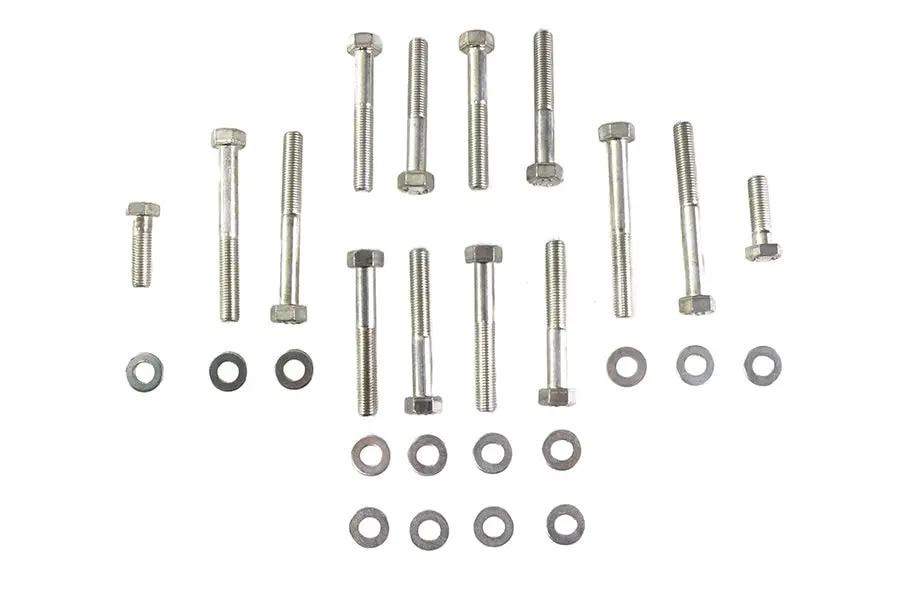 Colony Cadmium Plated Rocker Box Screw Kit for Harley Davidson XL Models by Colony