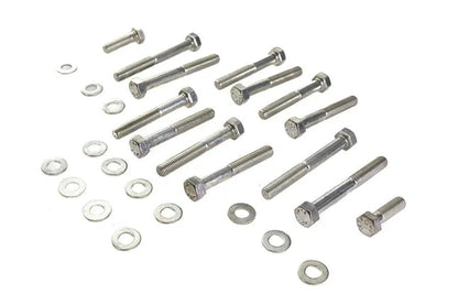 Colony Cadmium Plated Rocker Box Screw Kit for Harley Davidson XL Models by Colony
