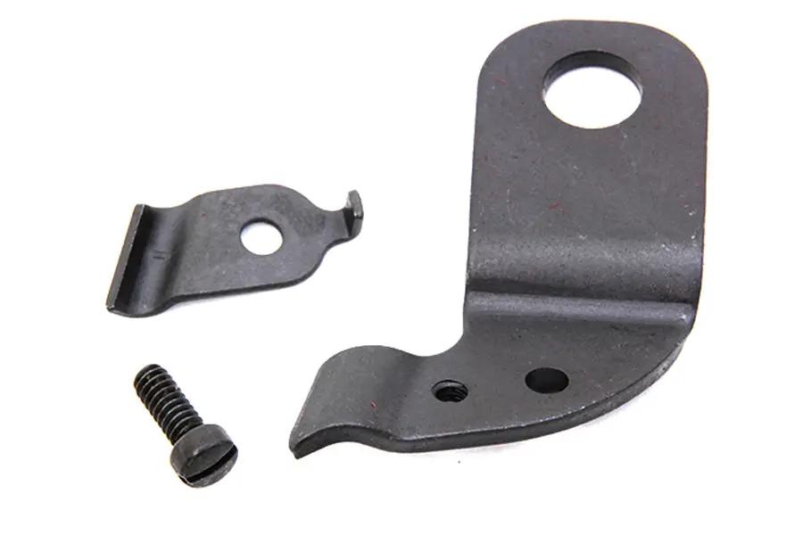 Colony Parkerized Throttle Cable Bracket for Harley Davidson FL Models by Colony