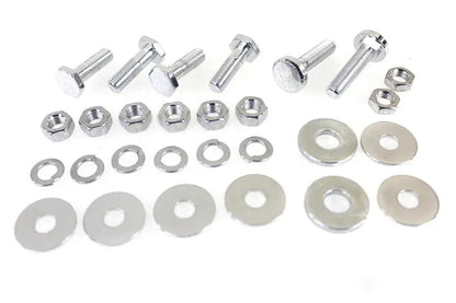 Colony Rear Fender Frame Clamp Bolt Set Chrome for Harley Davidson 1936-1945 Big Twins by Colony