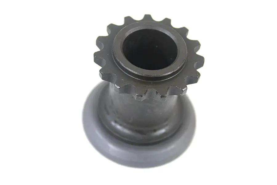 Colony Stem Crown Nut and Dust Shield Set Parkerized for Harley Davidson W Models by Colony