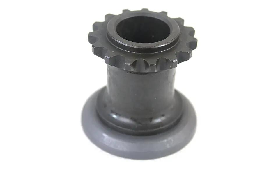 Colony Stem Crown Nut and Dust Shield Set Parkerized for Harley Davidson W Models by Colony