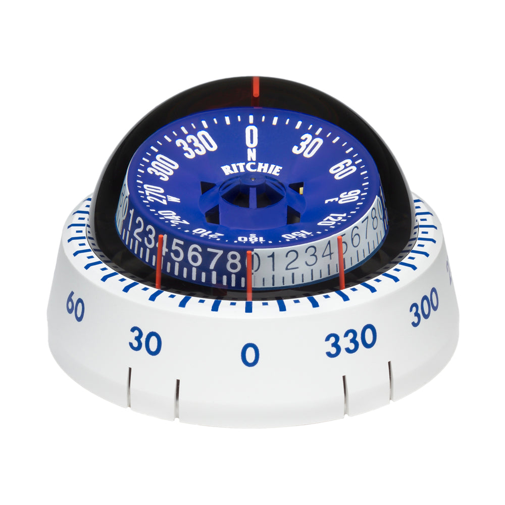 Ritchie XP-98W X-Port Tactician Compass – Surface Mount with Movable Bezel and Wind Shifts Indicators