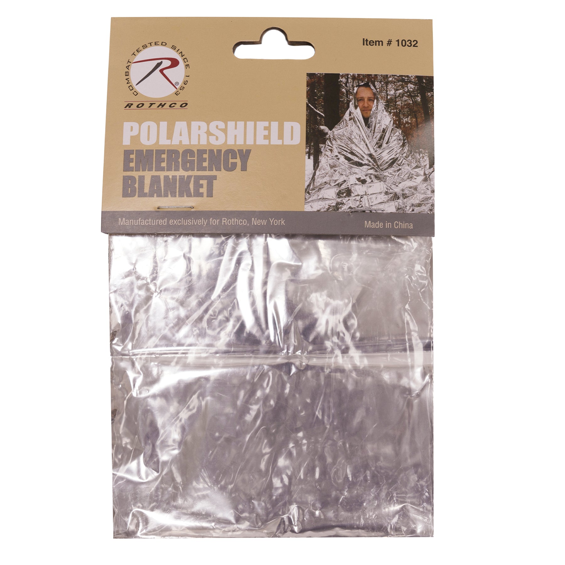 Rothco Polarshield Survival Blanket Part Number 1032 – Compact Emergency Thermal Reflective Blanket