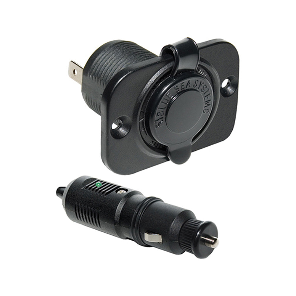 Blue Sea Systems 1015 12V DC Plug and Dash Socket for Marine and Vehicle Applications