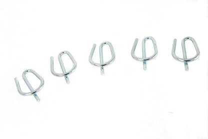 Colony Zinc Plated Rear Axle Spring Clips for Harley Davidson FLST (Pack of 5) by Colony