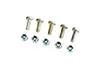 Colony Zinc Front Brake Disc Bolt Kit for Harley Davidson Motorcycles by Colony