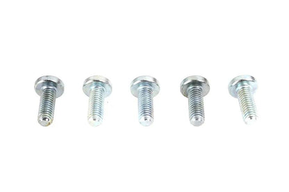 Colony Zinc Plated Rear Brake Disc Bolts for Harley Davidson FXD – 3/8 inch-16 x 1 inch Thread, Round Button Head by Colony