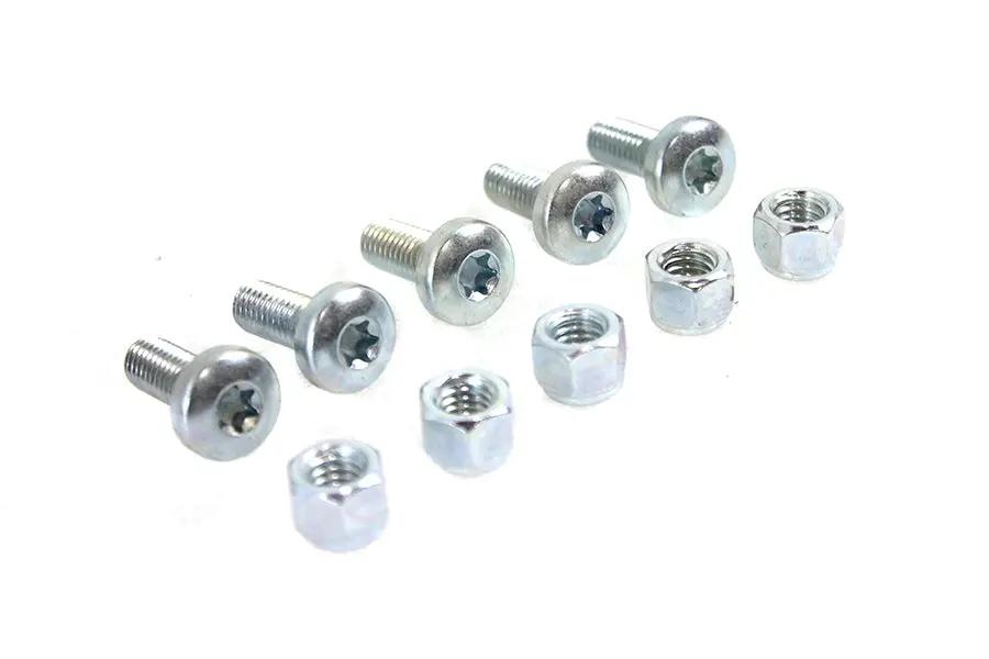 Colony Rear Disc Bolt and Nut Kit Zinc for Harley Davidson FXD (1992-2001) by Colony