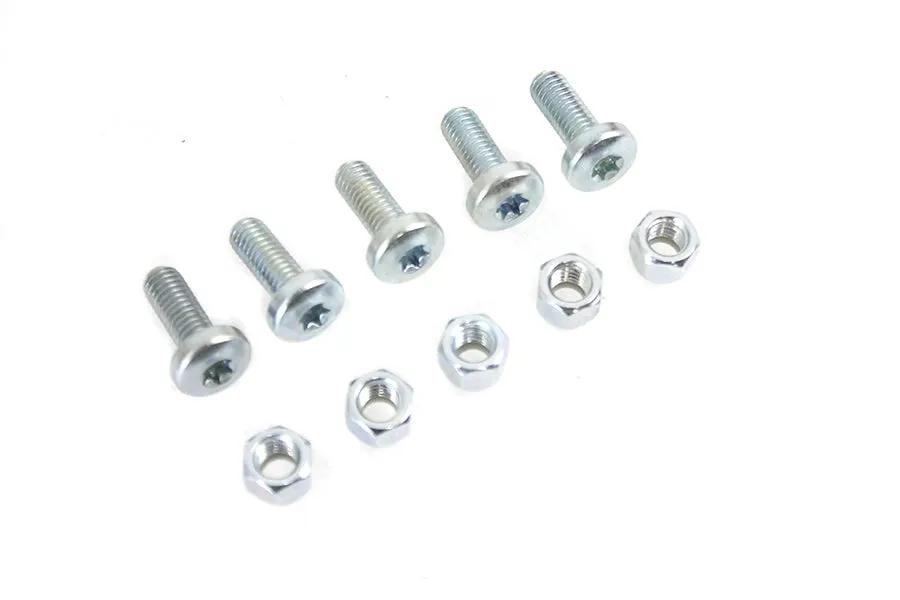 Colony Rear Disc Bolt and Nut Kit Zinc for Harley Davidson FXD (1992-2001) by Colony